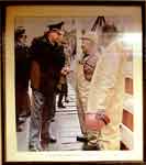 General Augusto Pinochet bei der Br�ckeneinweihung