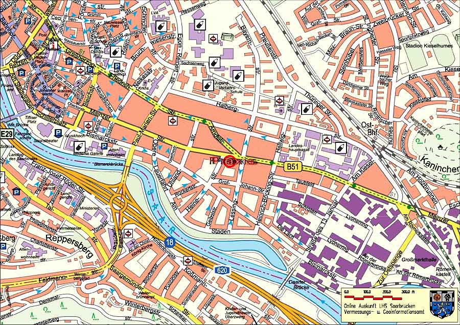 Stadtpan Saarbr&uuml;cken Ost